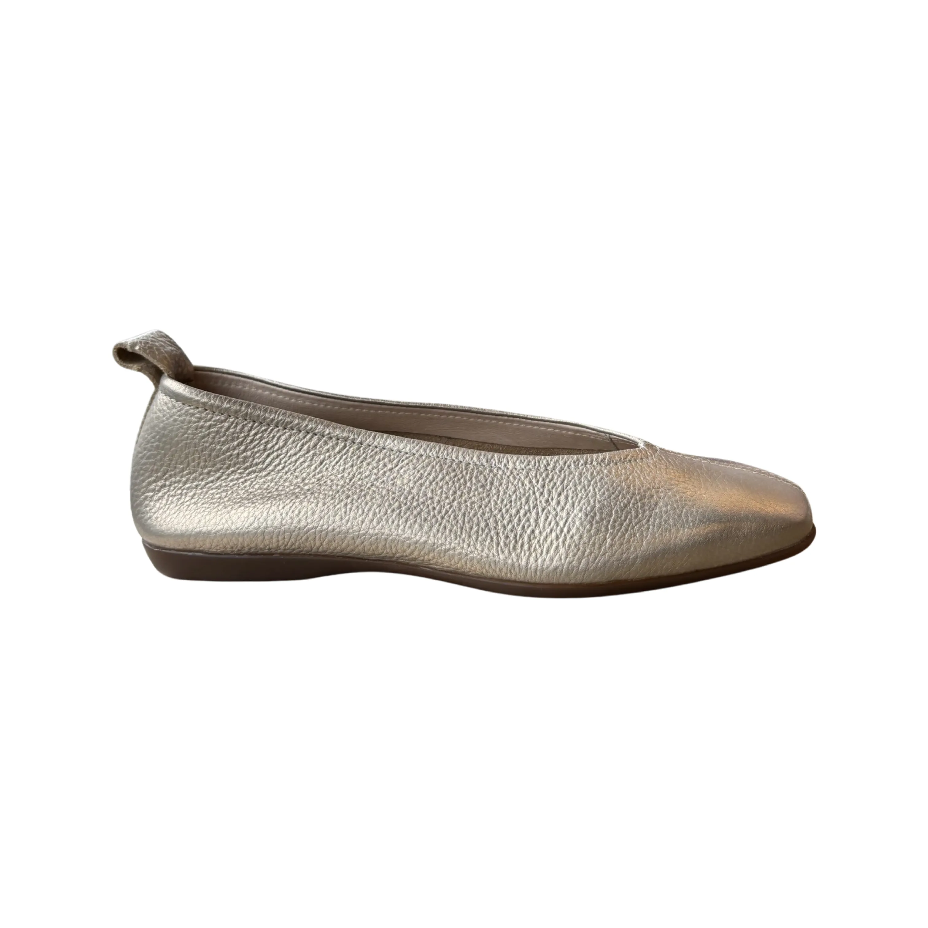 A8661 Gold Ballet Flat