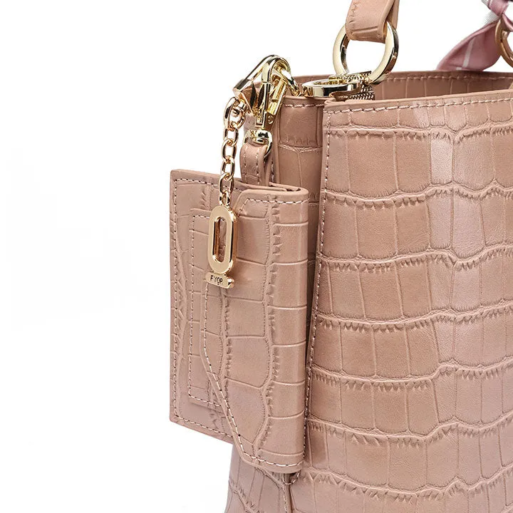 Accented Textured Handbag BD 108