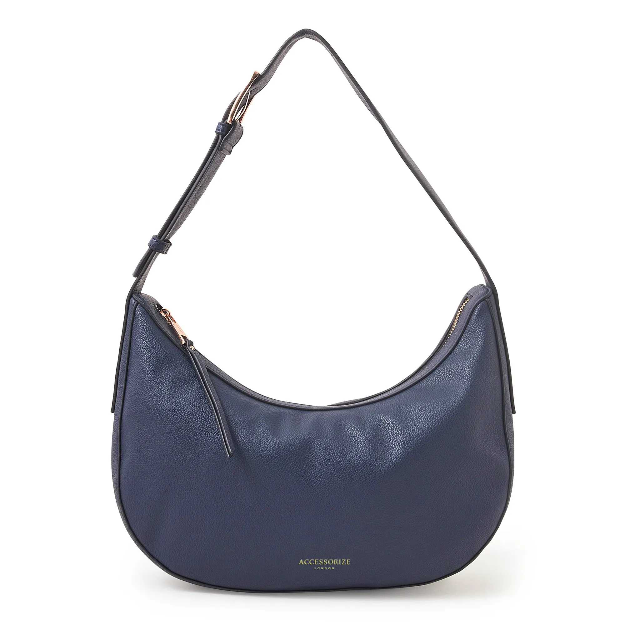 Accessorize London Navy Scoop Shoulder Bag