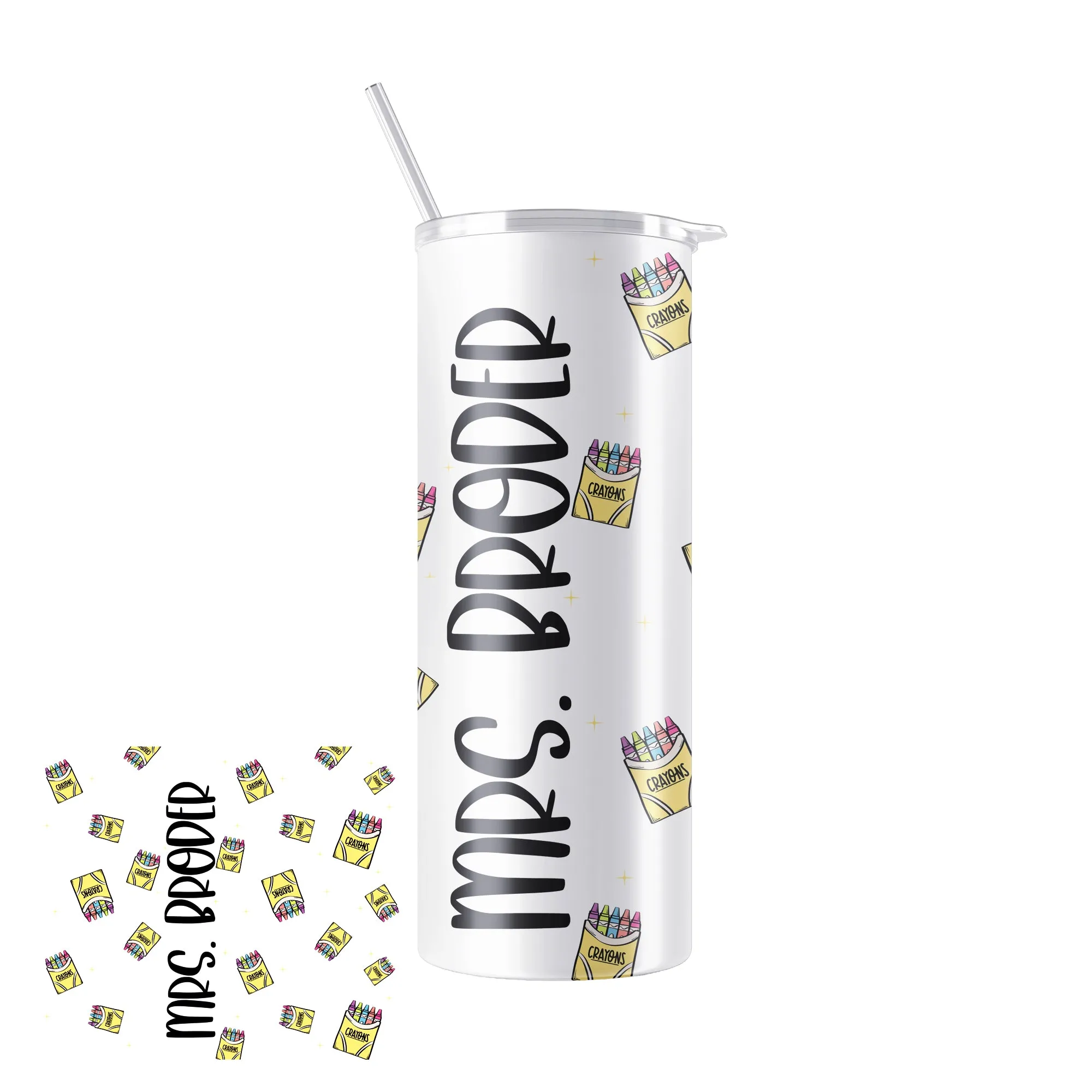 Back to School '24 - Personalized 20 oz Tumbler