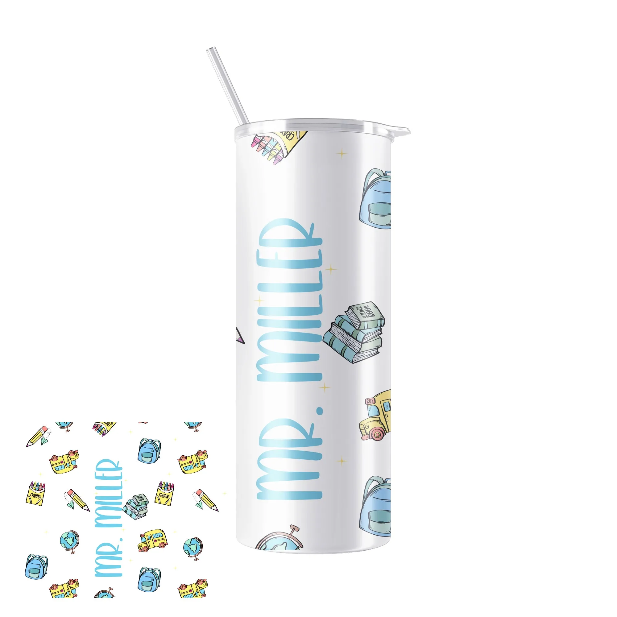 Back to School '24 - Personalized 20 oz Tumbler