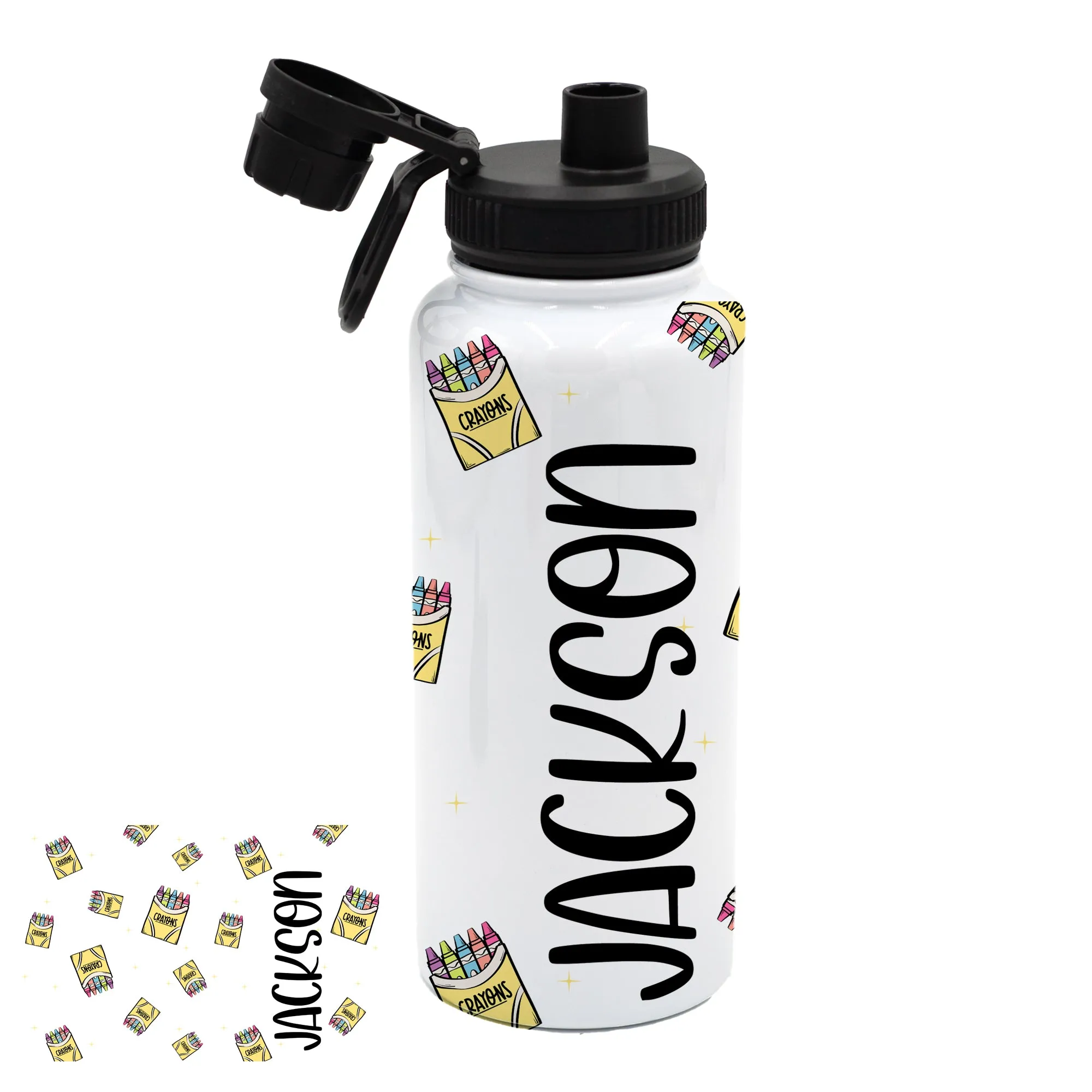 Back to School '24 - Personalized 32 oz Insulated Bottle