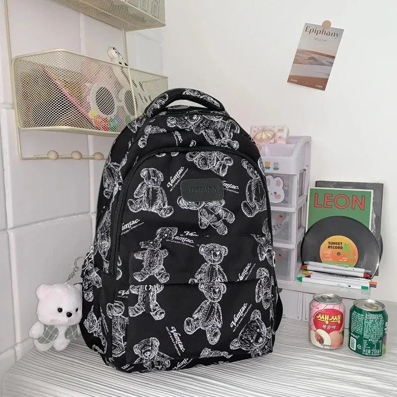 BCB545 Cool Backpack - Cartoon Fashion  - Large Capacity Laptop Bag