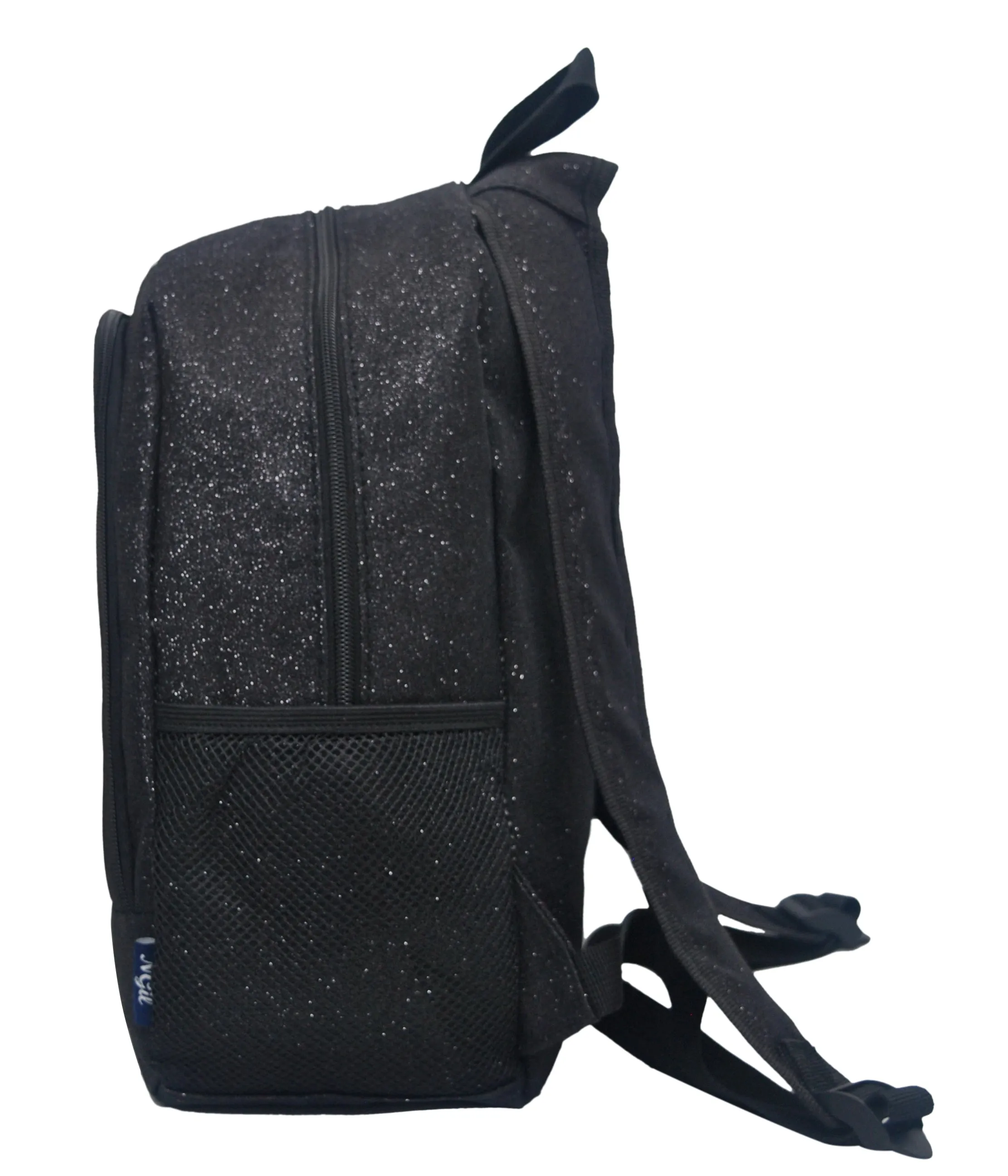 Black Glitter Medium Size NGIL Backpacks For Dance Competition