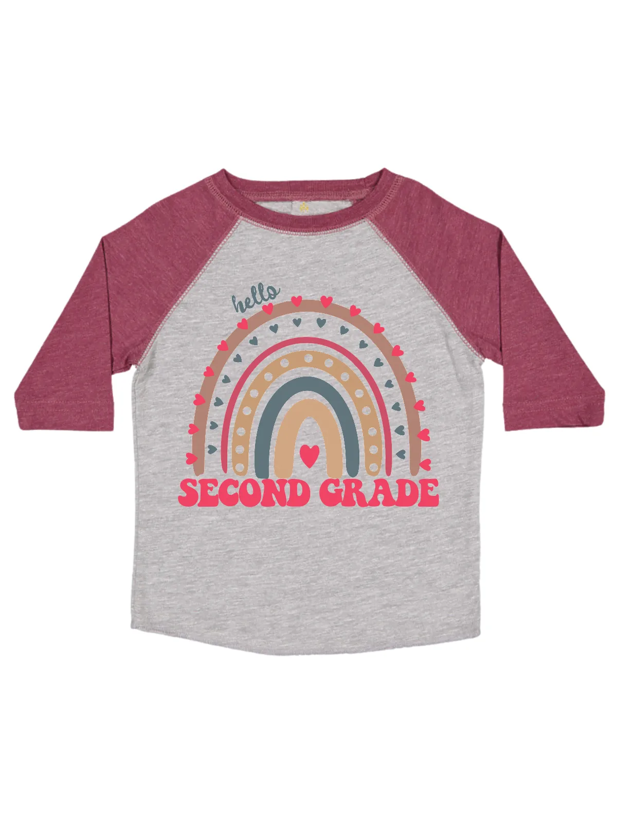 Boho Rainbow Raglan Shirt