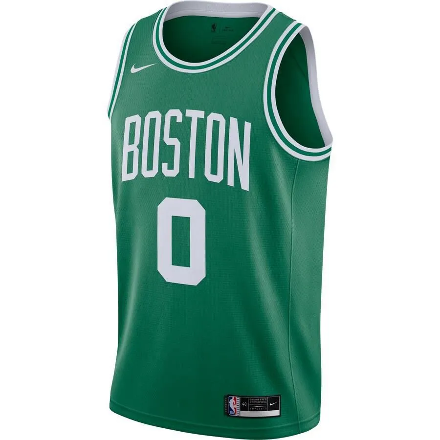 Boston Celtics Jayson Tatum Nike 2020-21 Swingman Icon Jersey Mens - Green | Ireland W7731A4