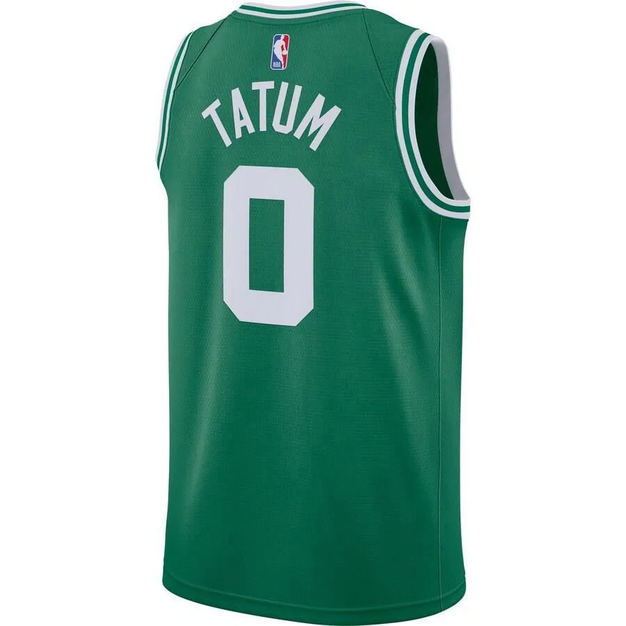 Boston Celtics Jayson Tatum Nike 2020-21 Swingman Icon Jersey Mens - Green | Ireland W7731A4