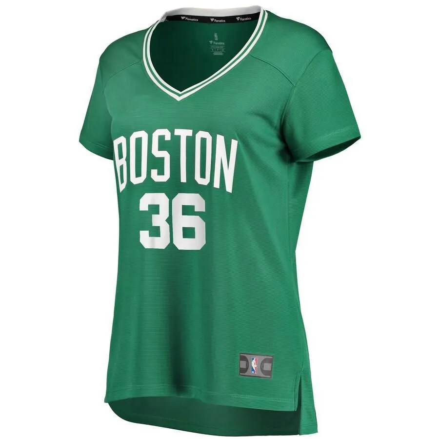 Boston Celtics Marcus Smart Fanatics Branded Replica Fast Break Player Icon Jersey Womens - Green | Ireland P2761P4