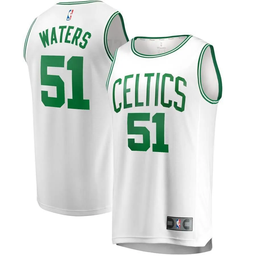 Boston Celtics Tremont Waters Fanatics Branded Replica Fast Break Player Association Jersey Mens - White | Ireland R2233W9