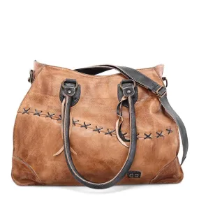 Bruna Leather Shoulder Bag