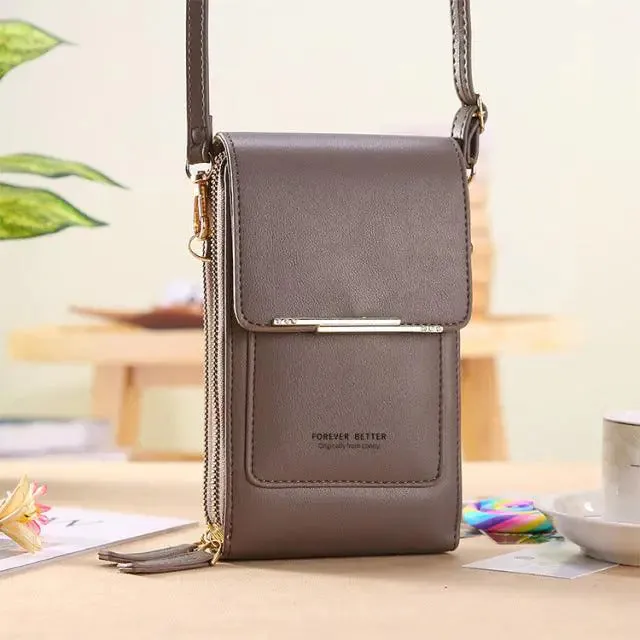 Buylor Soft Leather Crossbody Bag