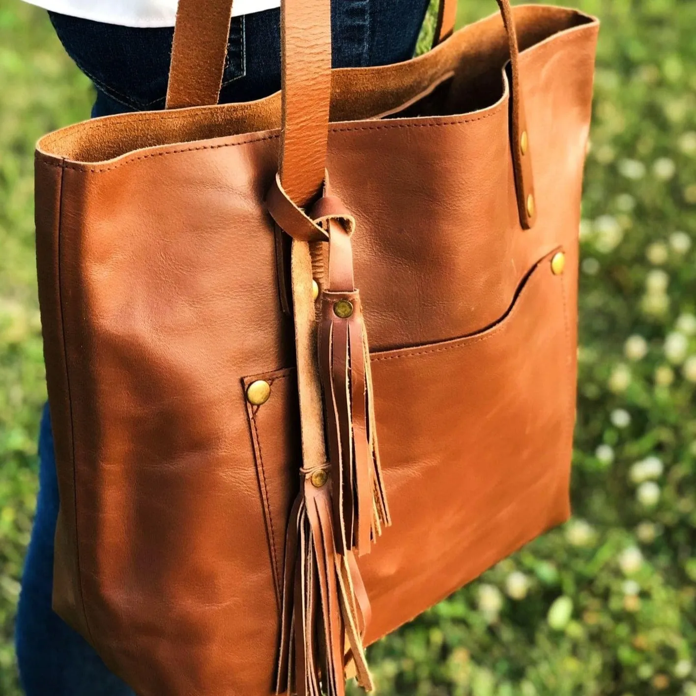 Classic Leather Tote