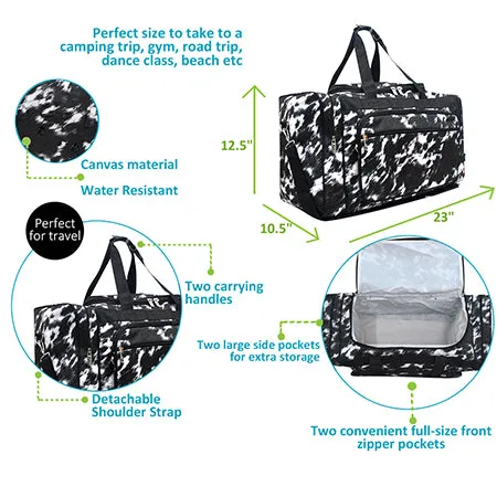 Cow Couture NGIL Canvas 23 Duffle Bag