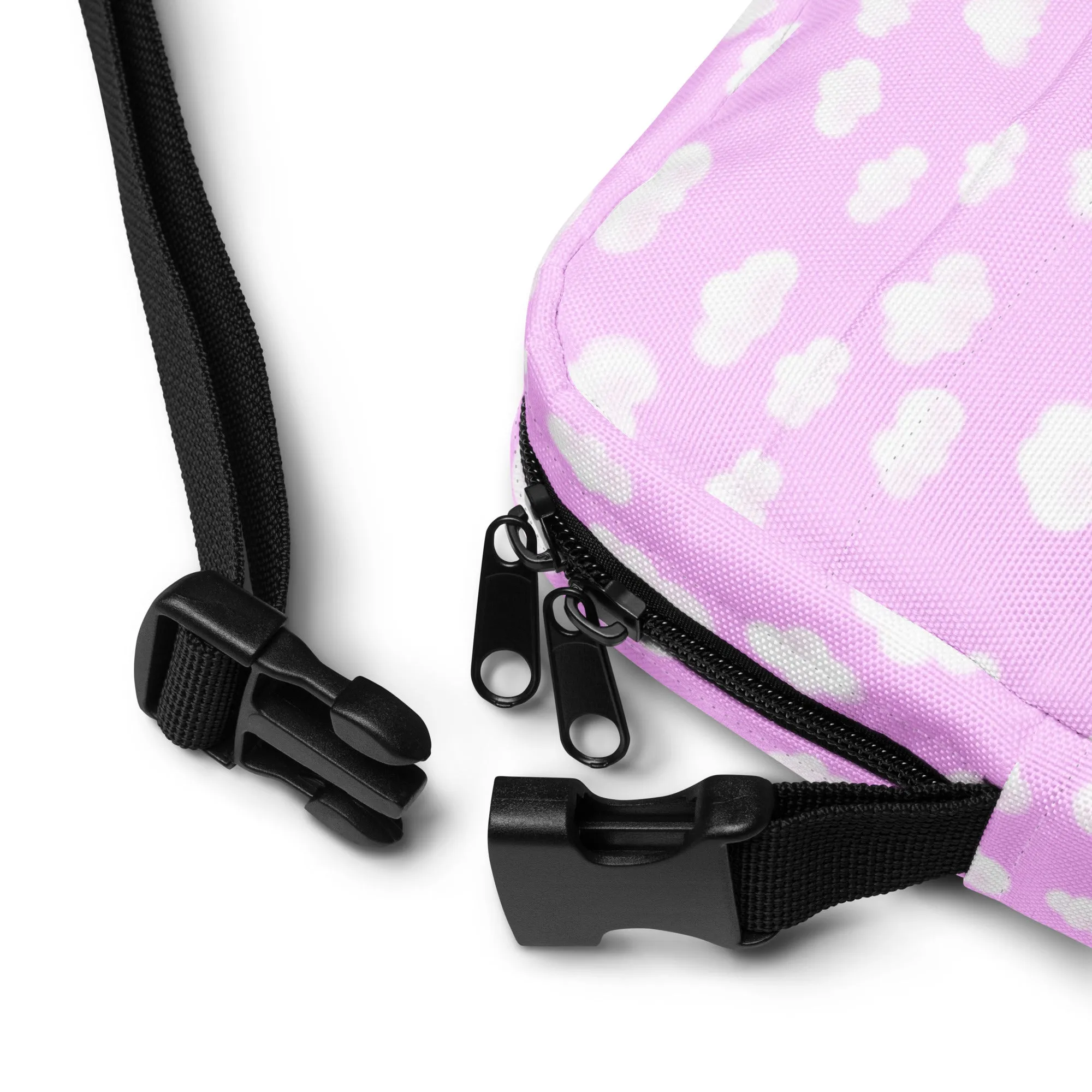 Dreamy Clouds Crossbody Bag (Taffy Pink)