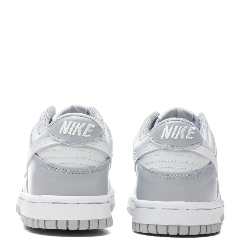 Dunk Low (GS) - Pure Platinum/White/Wolf Grey