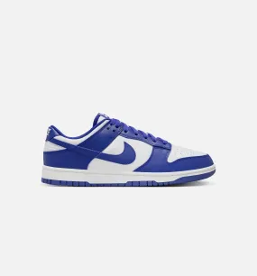 Dunk Low Retro Mens Lifestyle Shoe - White/Concord/University Red