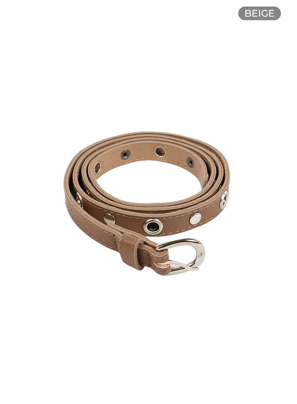 Eyelet Two-Strap Belt CF427