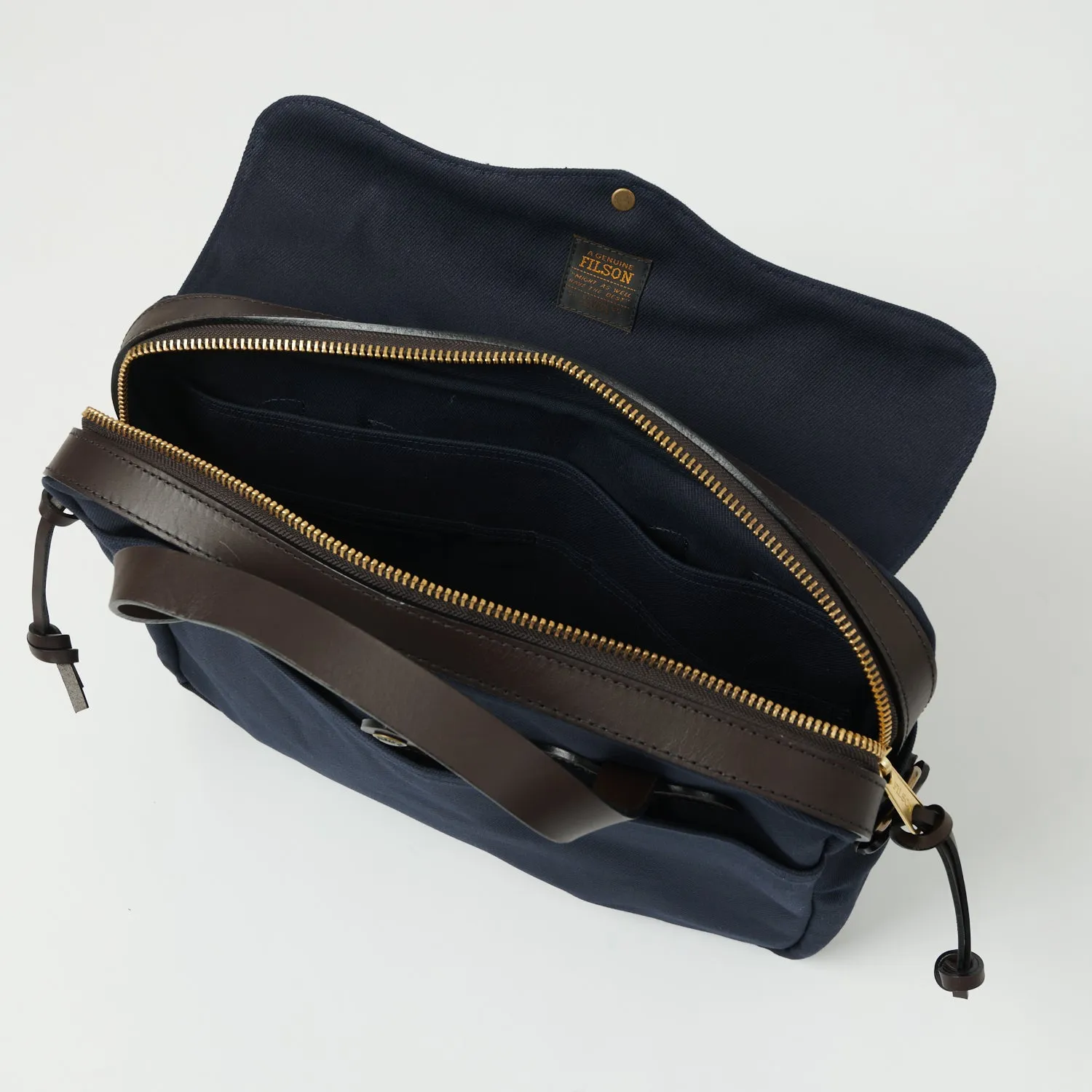 Filson Rugged Twill Original Briefcase - Navy