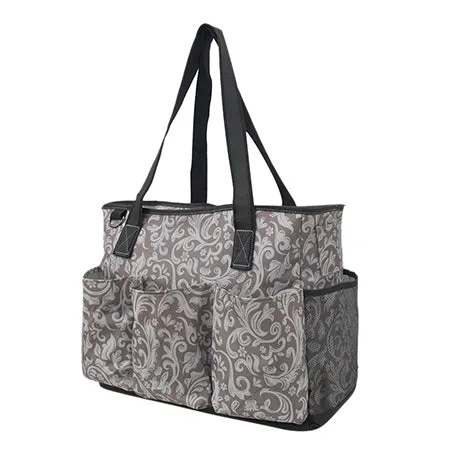 Floral Vines NGIL Large Utility Caddy Tote