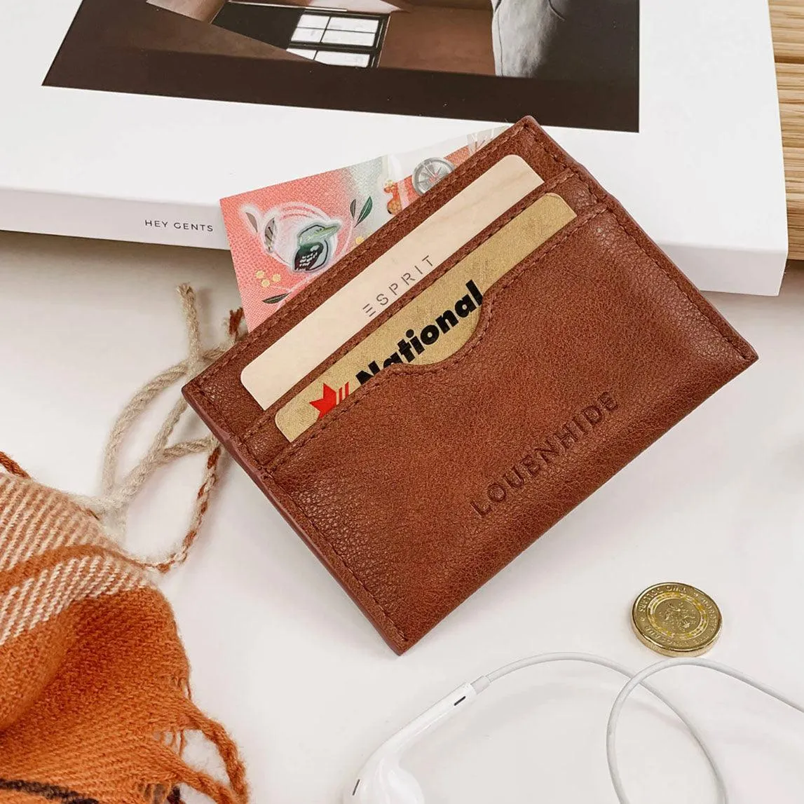 Flynn Cardholder | Tan