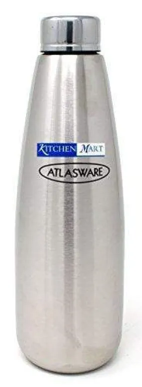 Kitchen Mart Atlasware Stainless Steel Water Bottle, 1000ML