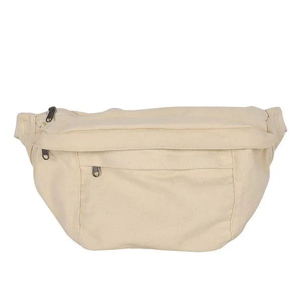 London Oversized Sling Bag - Cream