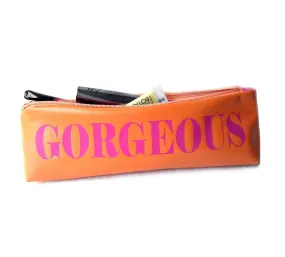 Parola Personalised Leather Pencil & Make Up Case