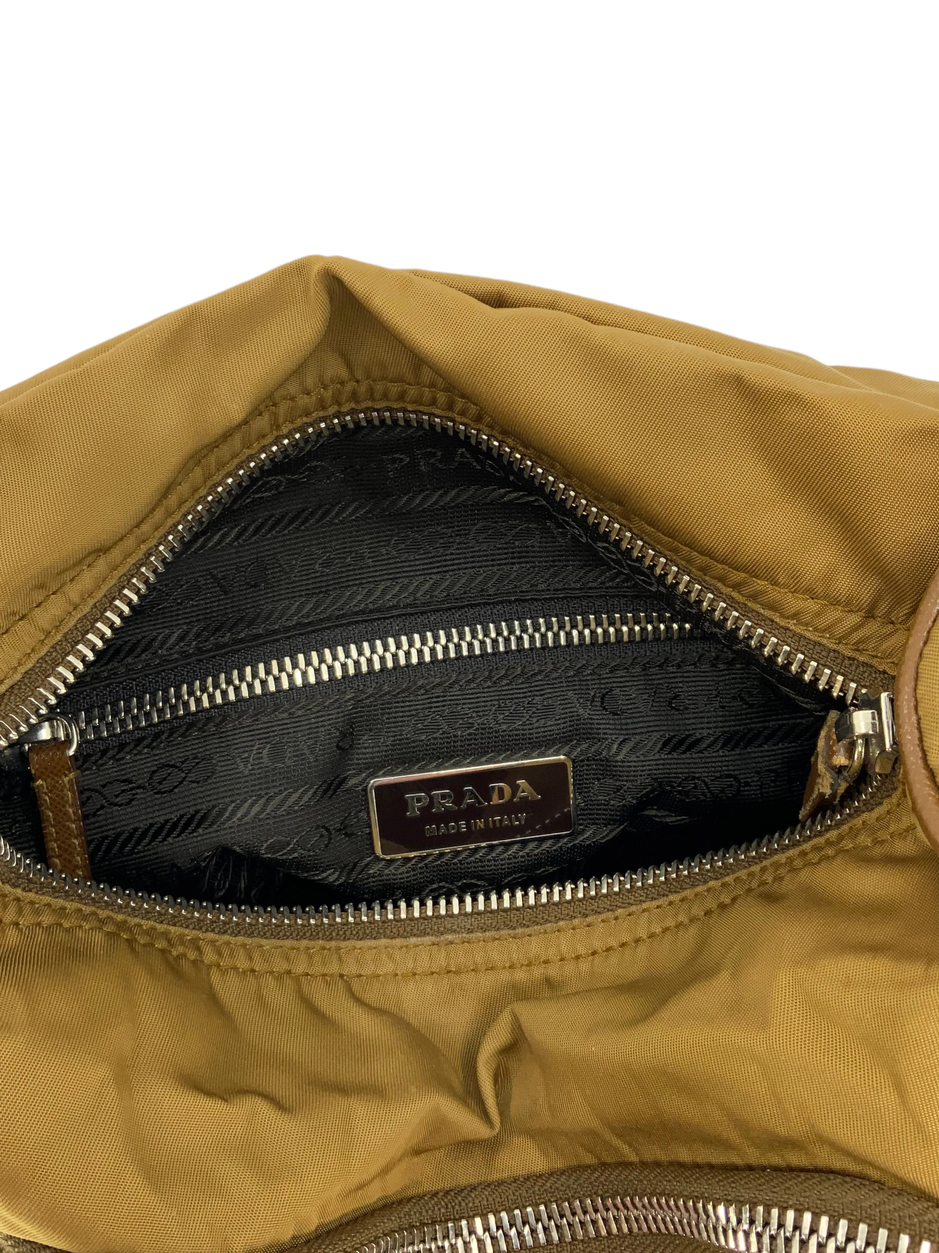 PRADA Tessuto Nylon Front Flap Shoulder Bag