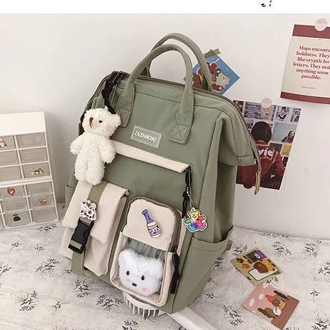 Preppy Candy Colors Backpack