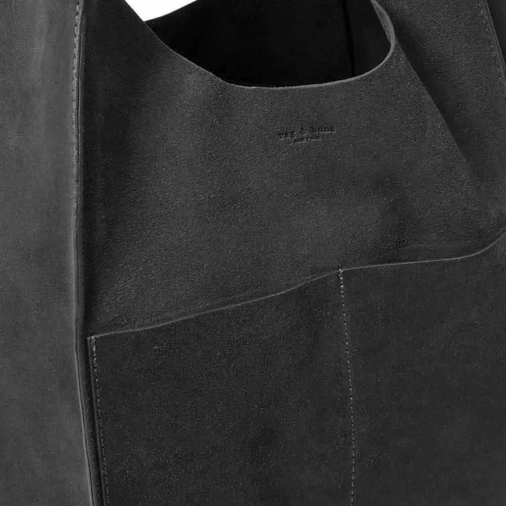 Rag & Bone Logan Black Shopper Tote