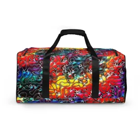 Rainbow Coloured Duffel bag