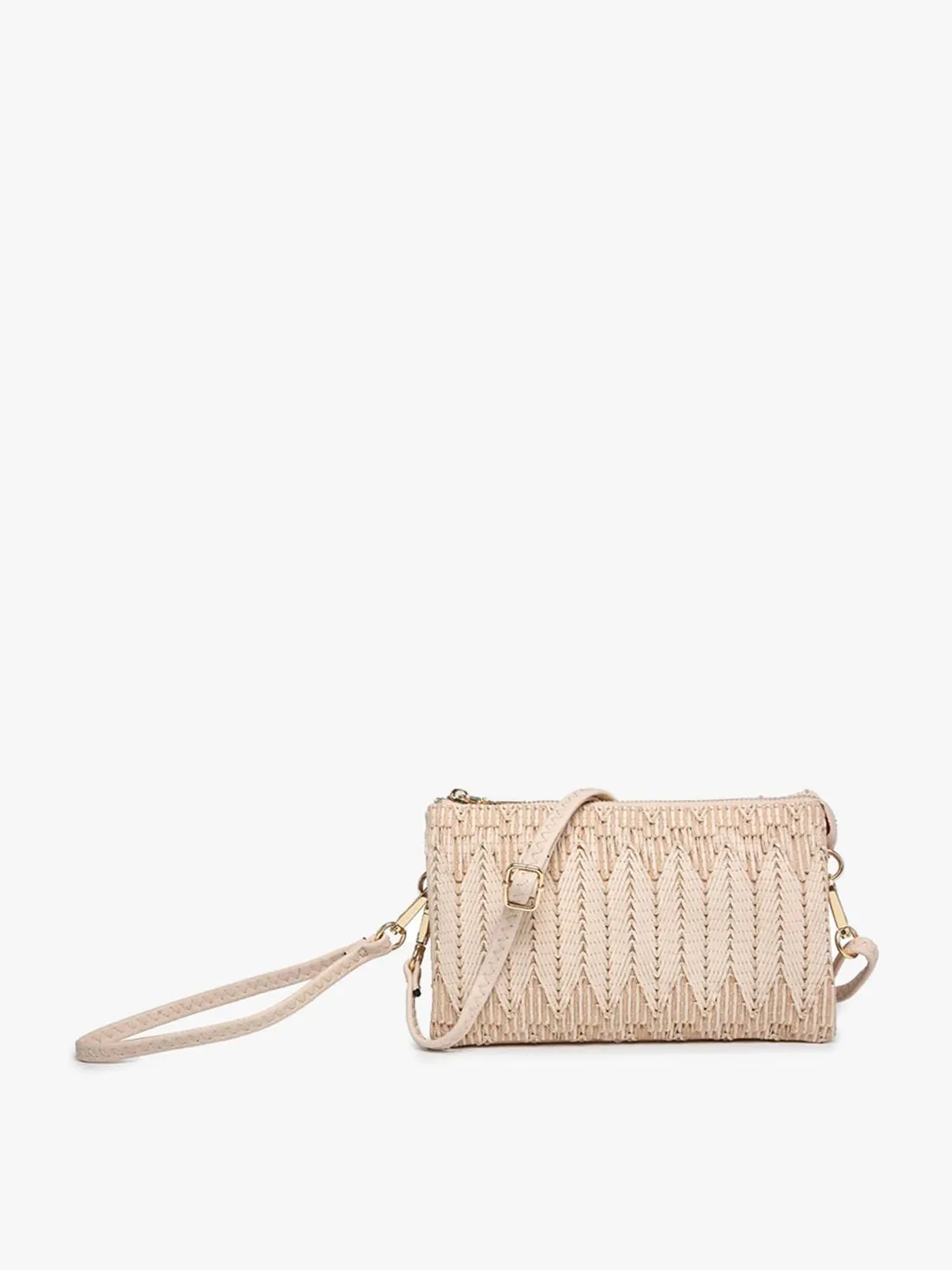 Reagan Herringbone Crossbody/Wristlet