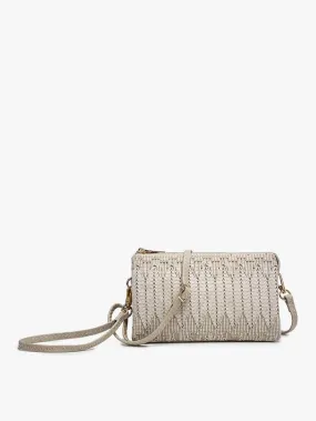 Reagan Herringbone Crossbody/Wristlet