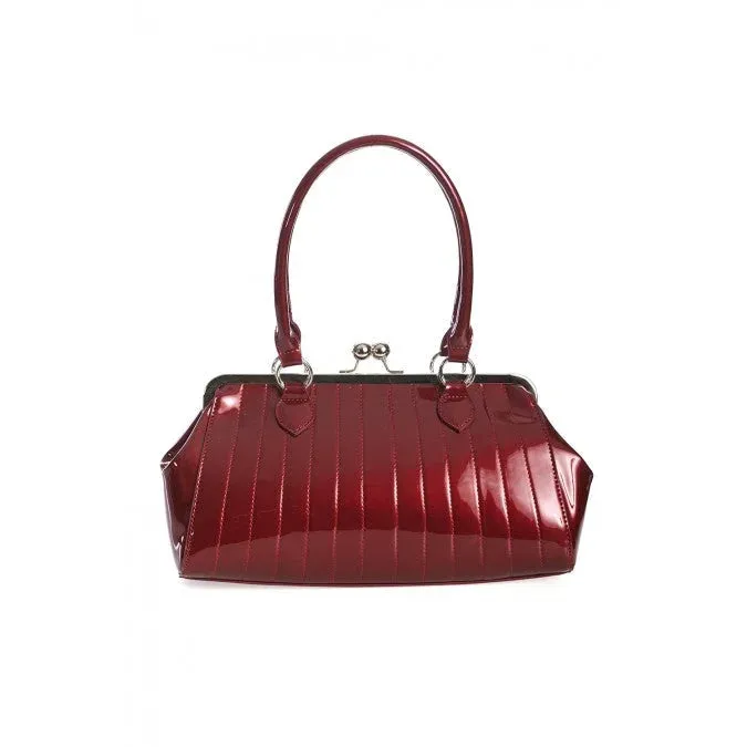 Red Shimmer Rockabilly Handbag