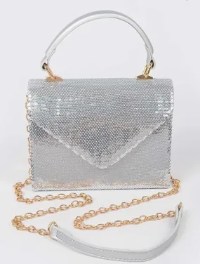 Sequin Crossbody Bag