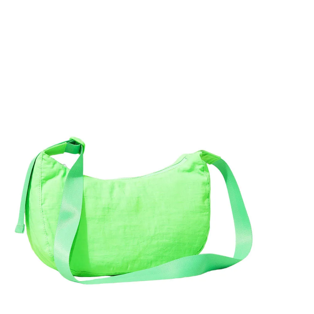 Solid Nylon Sling Bag Crossbody Bag