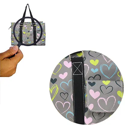 Sweet Hearts NGIL Zippered Caddy Organizer Tote Bag