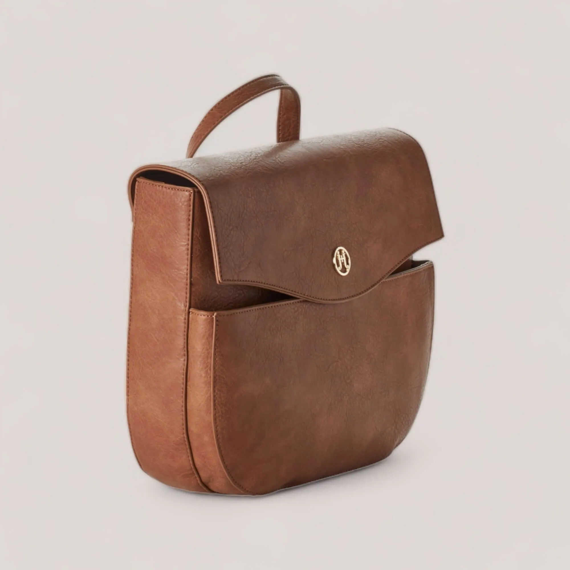 TIFFANY | Camel Laptop Backpack