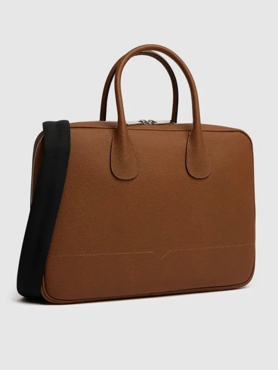 Valextra   New My Logo zipped briefcase 