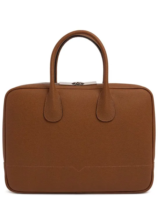 Valextra   New My Logo zipped briefcase 