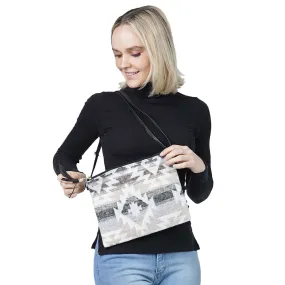 Western Print Crossbody Clutch Bag